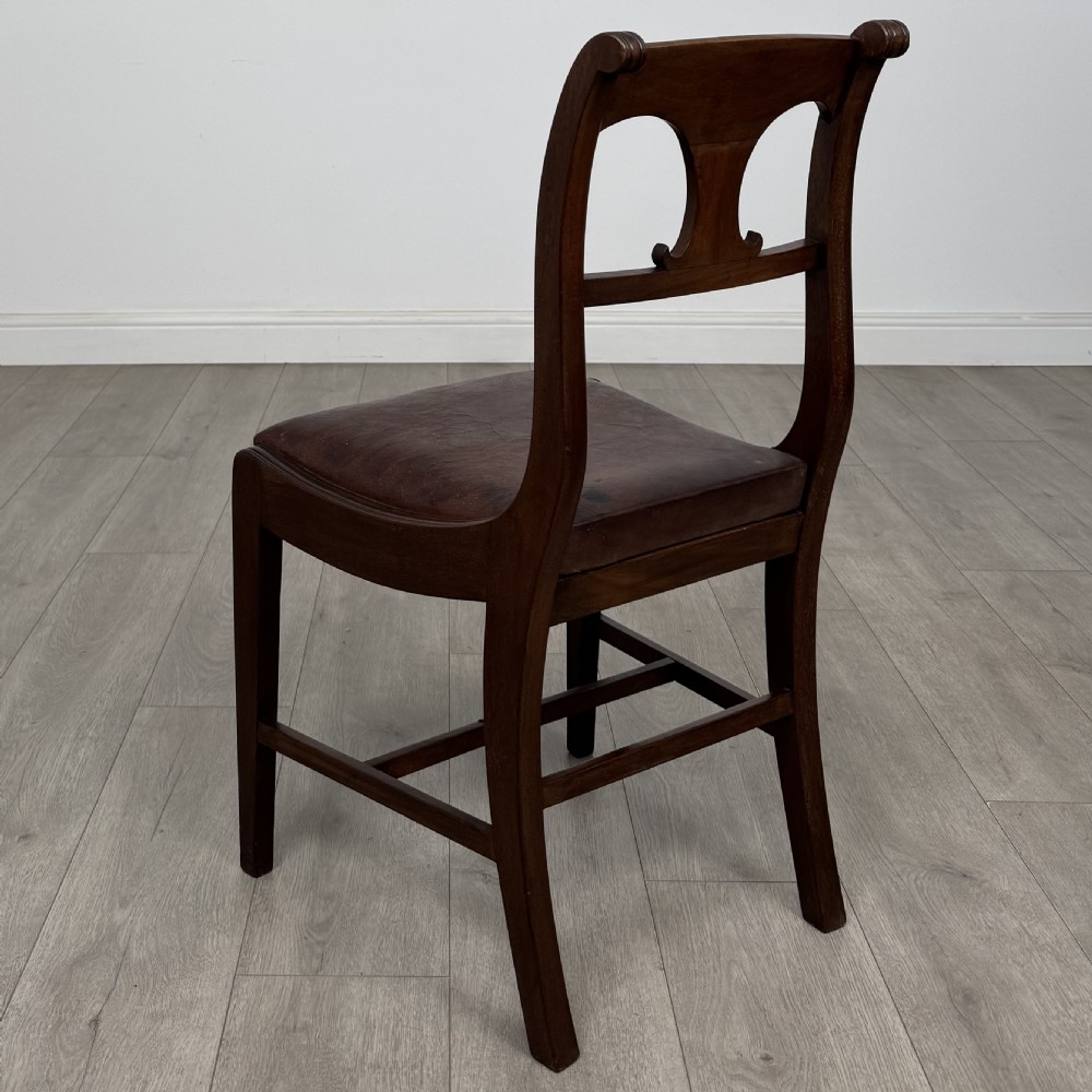 Antique 19th Century Victorian Set Of 8 Mahogany Dining Chairs  View IV