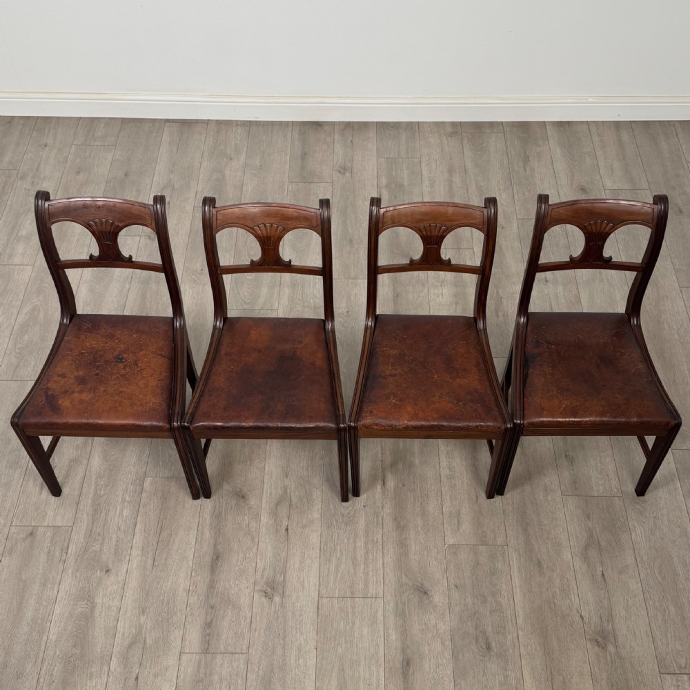 Antique 19th Century Victorian Set Of 8 Mahogany Dining Chairs  View VII