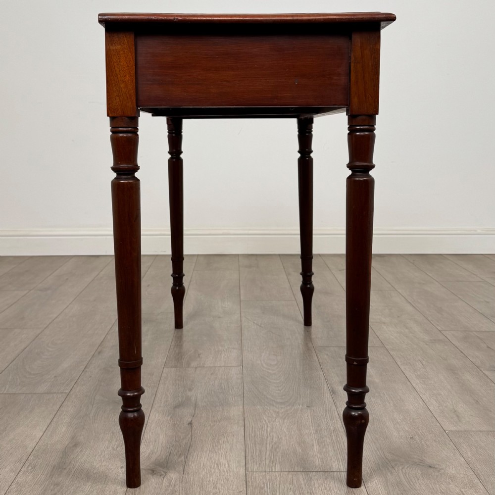  Antique 19th Century Victorian Writing Table In Mahogany  View VII