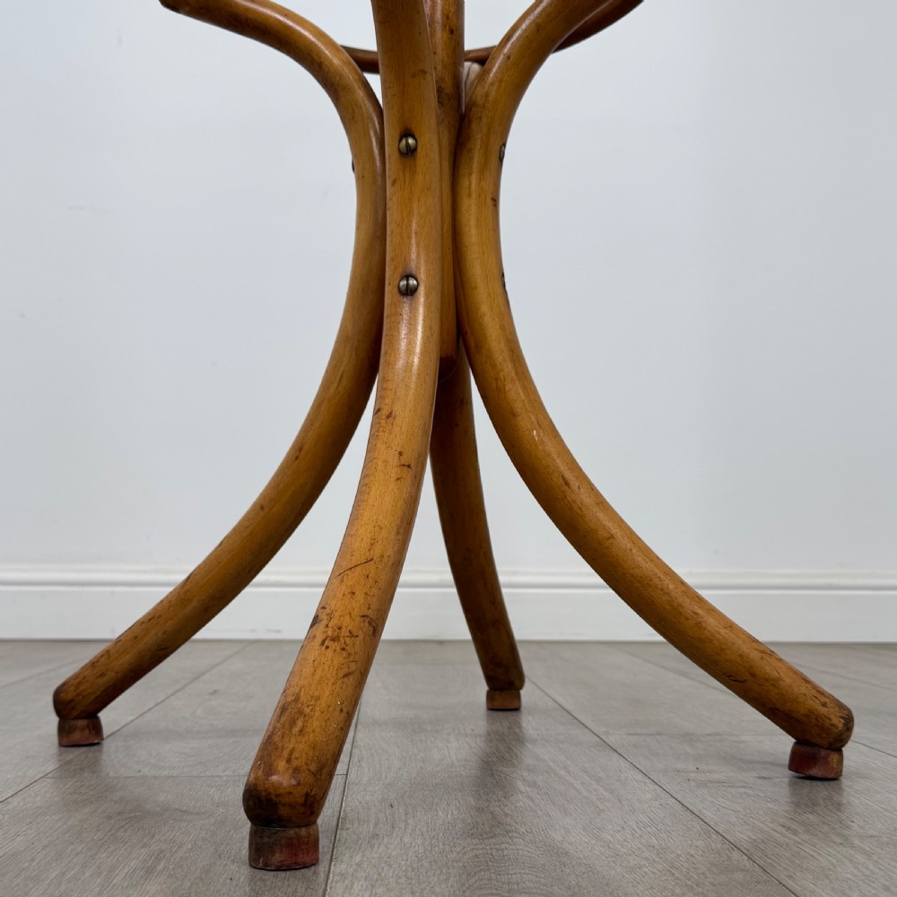 Antique 20th Century Bentwood Coat Stand In Beech  View V