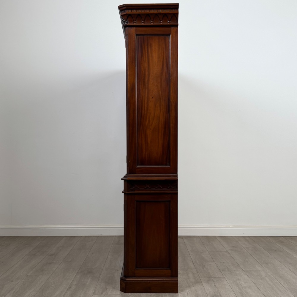 Antique 20th Century Large Mahogany Bookcase View IV