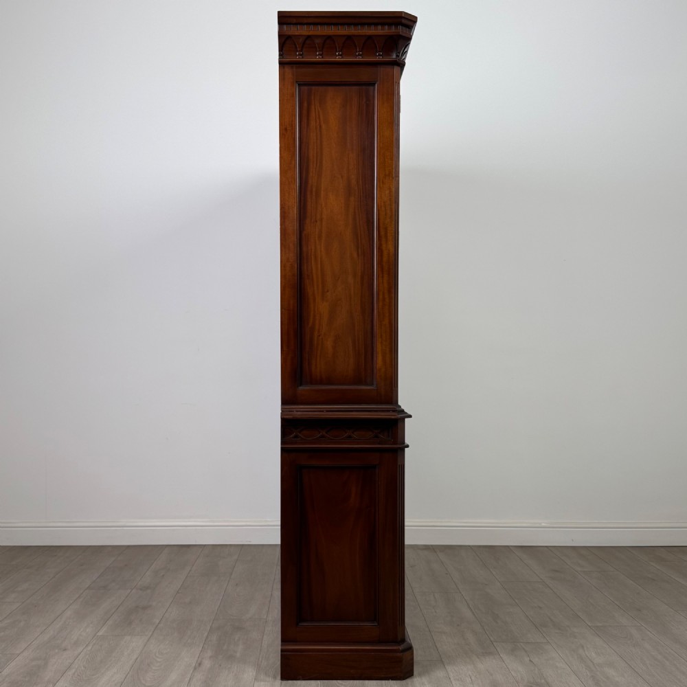 Antique 20th Century Large Mahogany Bookcase View VIII