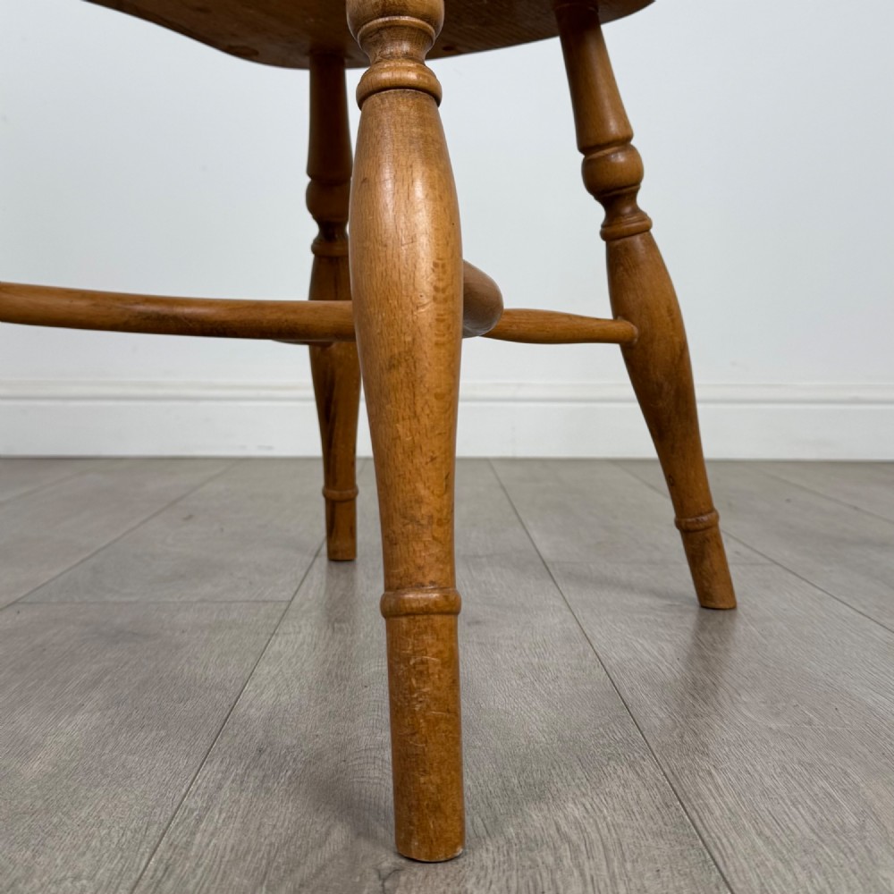 Antique 20th Century Farmhouse Dining Table With 6 Chairs View XIII