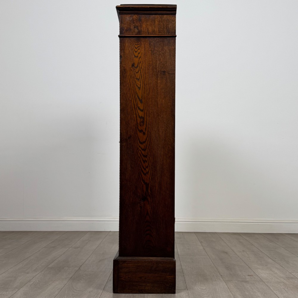 Antique 20th Century Jacobean Style Display Cabinet In Oak View IV