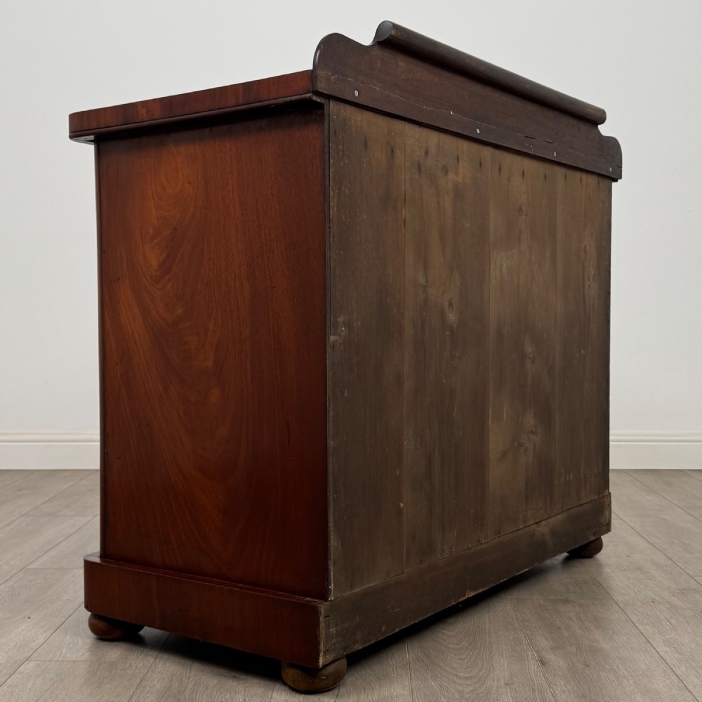 Antique 19th Century Victorian Chest Of Drawers In Mahogany View IV