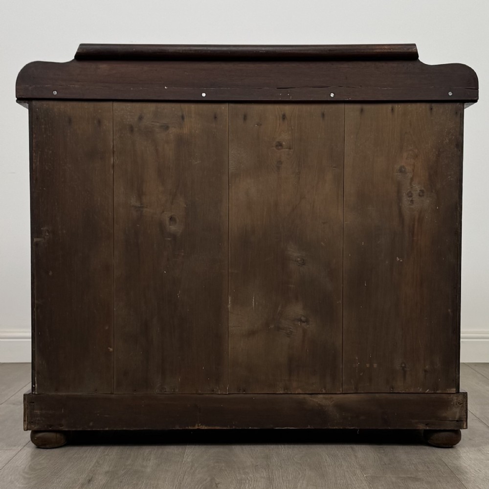 Antique 19th Century Victorian Chest Of Drawers In Mahogany View V
