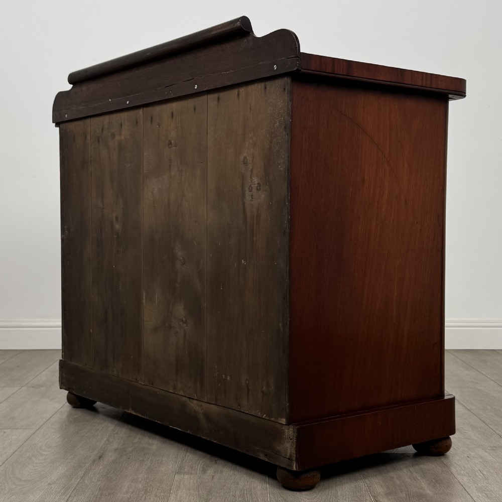 Antique 19th Century Victorian Chest Of Drawers In Mahogany View VI