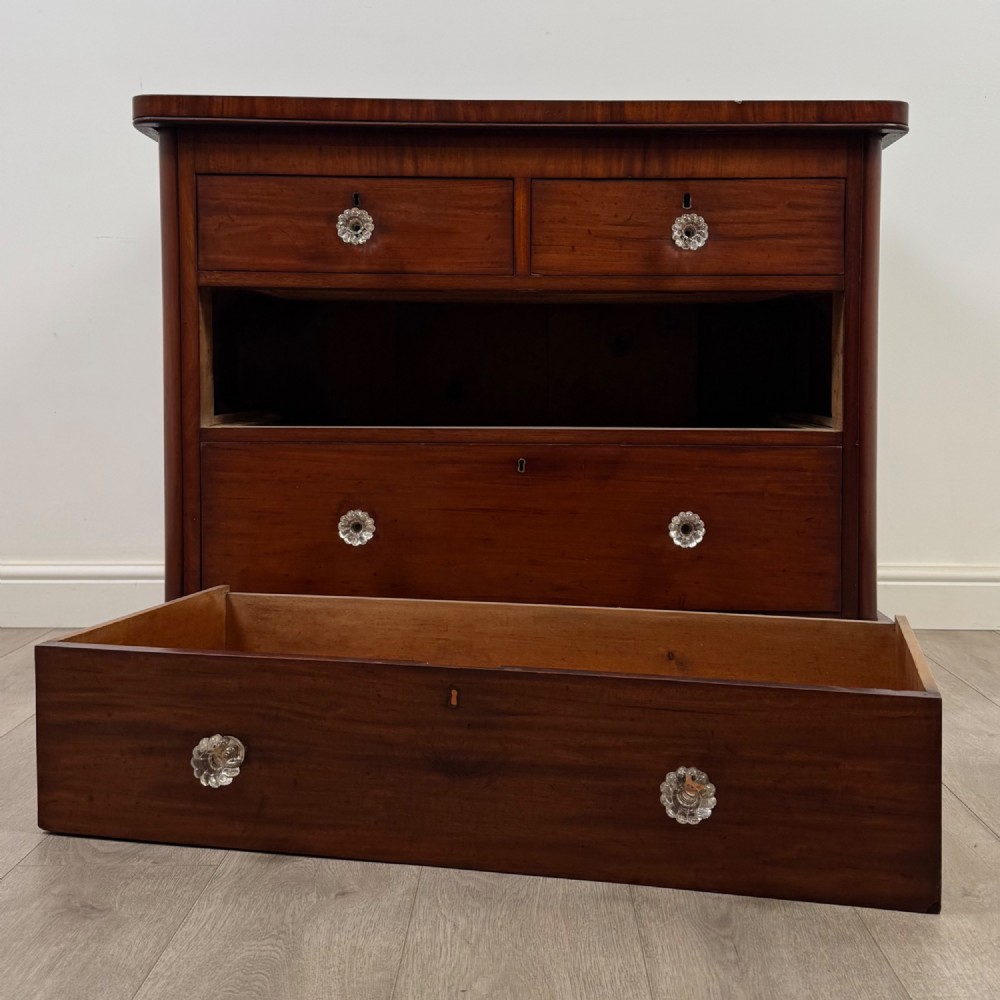 Antique 19th Century Victorian Chest Of Drawers In Mahogany View X