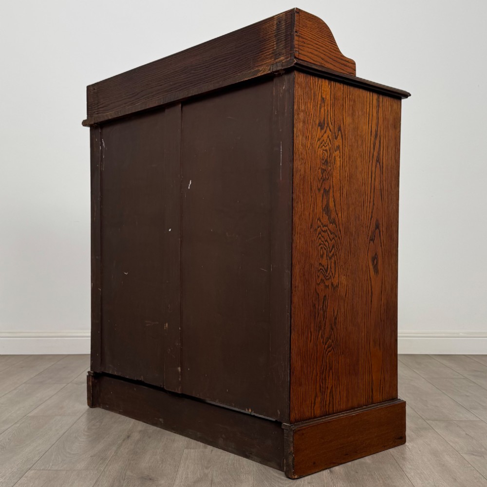 Antique 19th Century Victorian Chest Of Drawers In Oak View VI