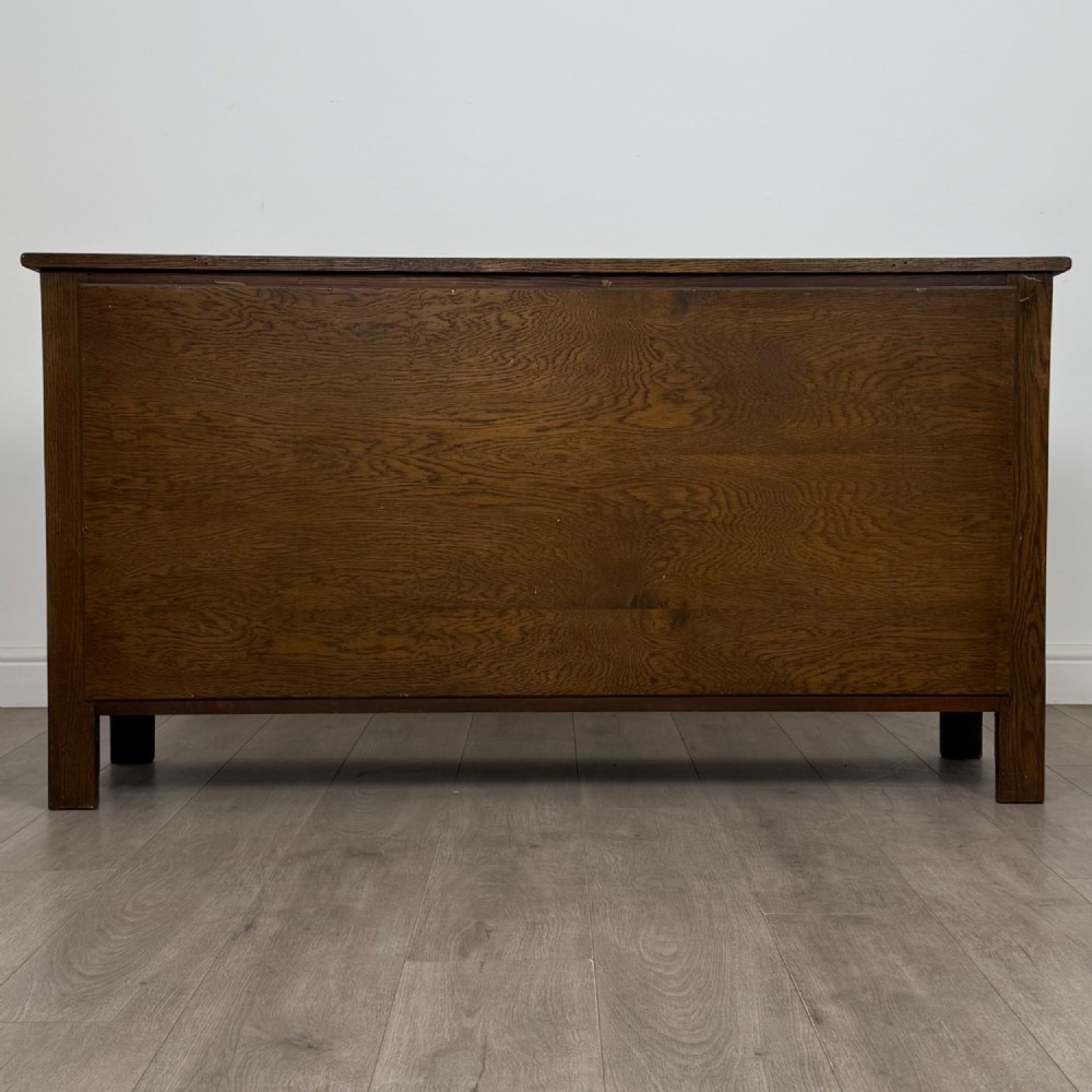 Antique 20th Century Good Quality Sideboard In Oak View VI