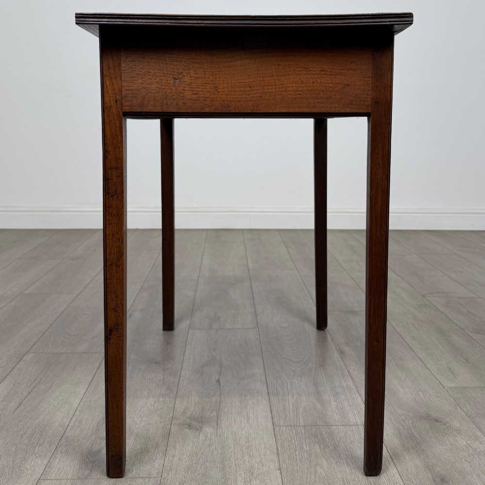 Antique 18th Century Small Georgian Writing Table In Oak View III