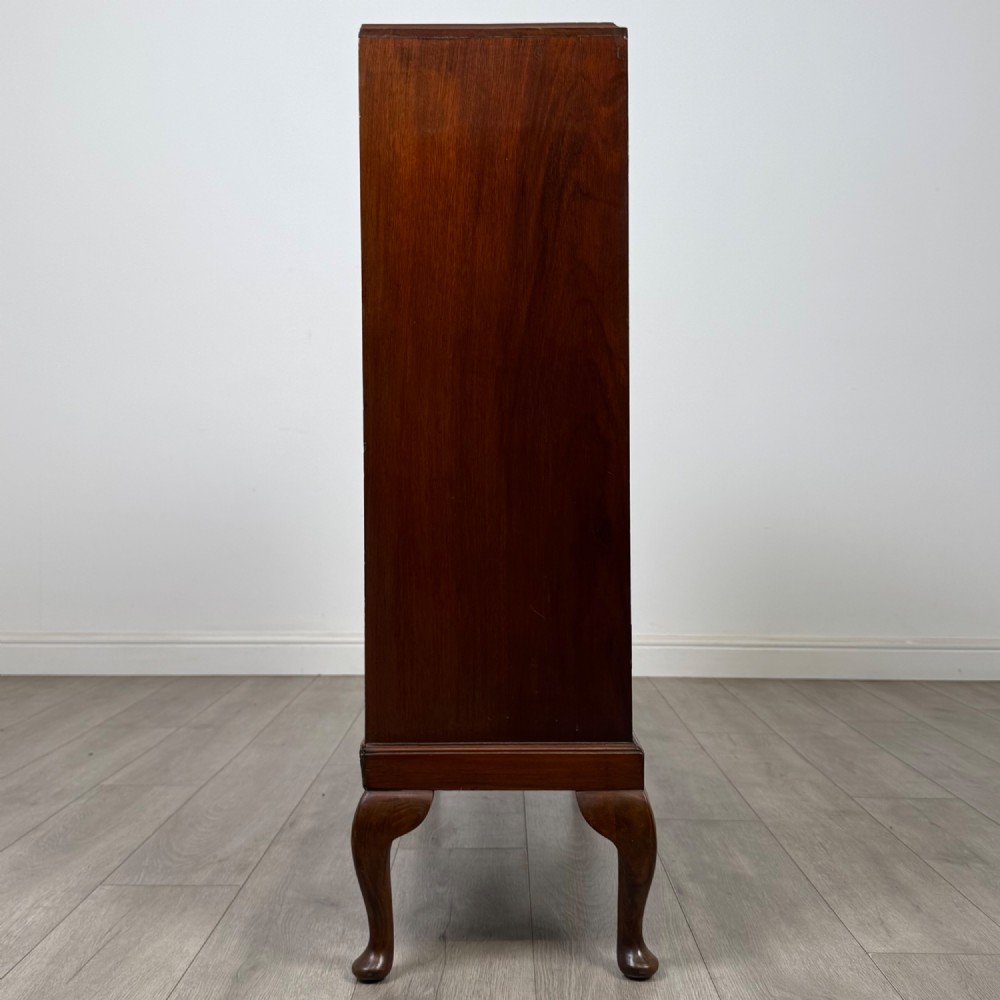 Antique 20th Century Small Mahogany Display Cabinet View VIII