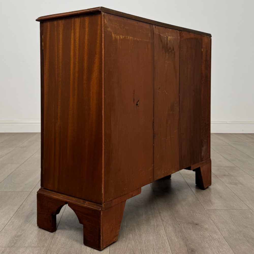 Antique 18th Century Small Georgian Cabinet In Mahogany View V
