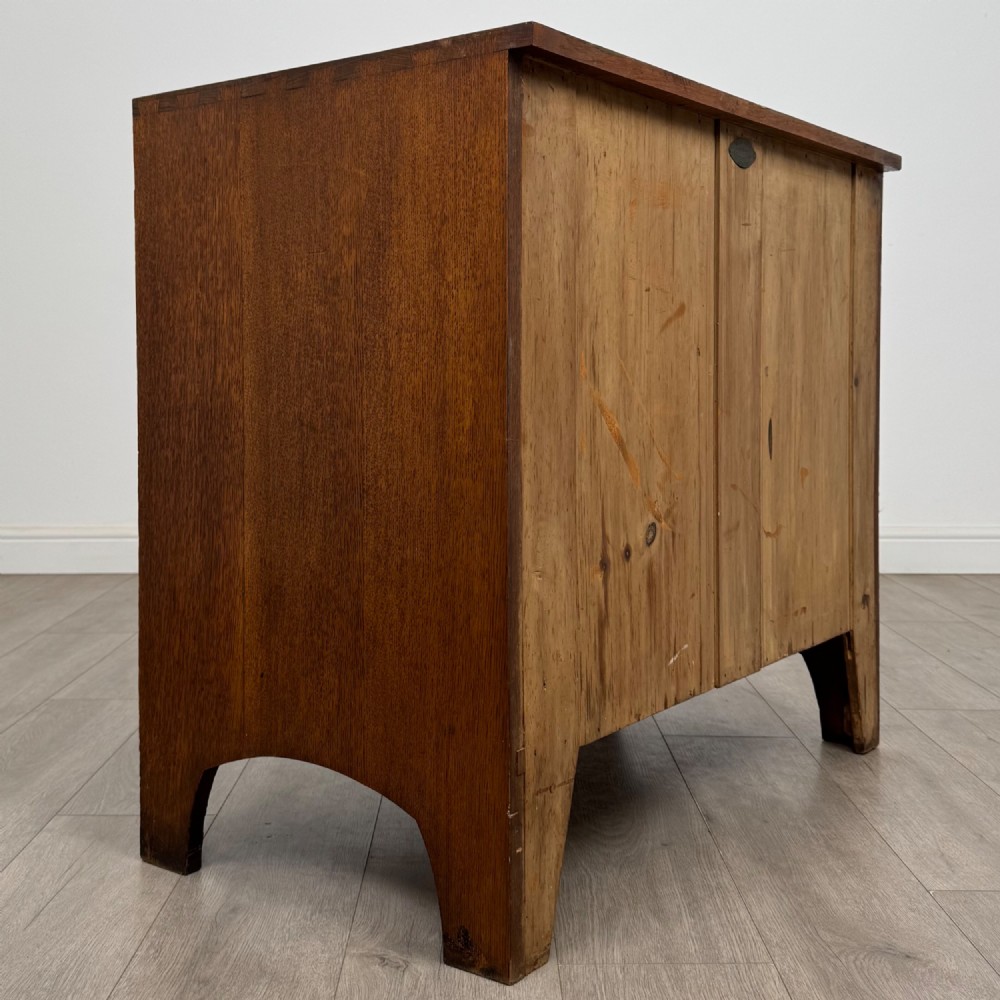 Antique 19th Century Oak Chest Of Drawers By Heals Of London View IV