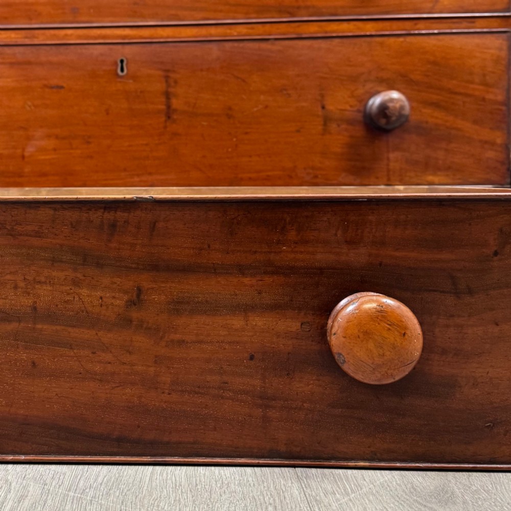 Antique 19th Century Victorian Mahogany Chest Of Drawers View XI