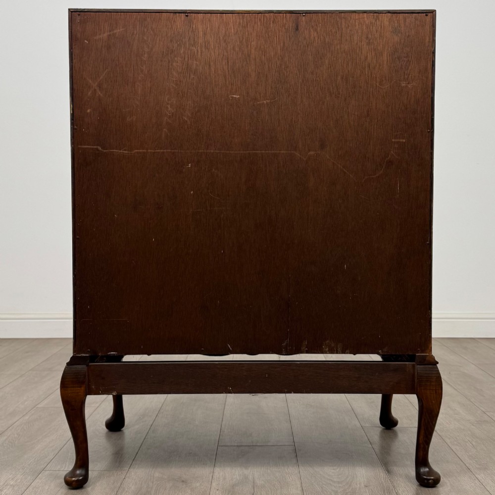 Antique 20th Century Bureau In Burr Walnut View VI