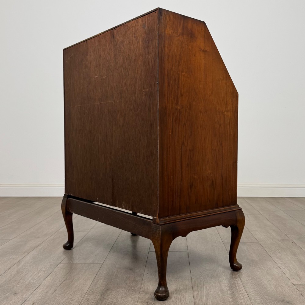 Antique 20th Century Bureau In Burr Walnut View VII