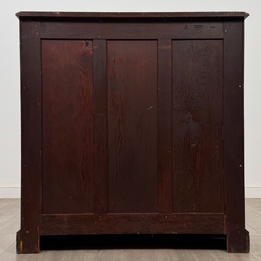 Antique 20th Century Open Bookcase In Mahogany View VI
