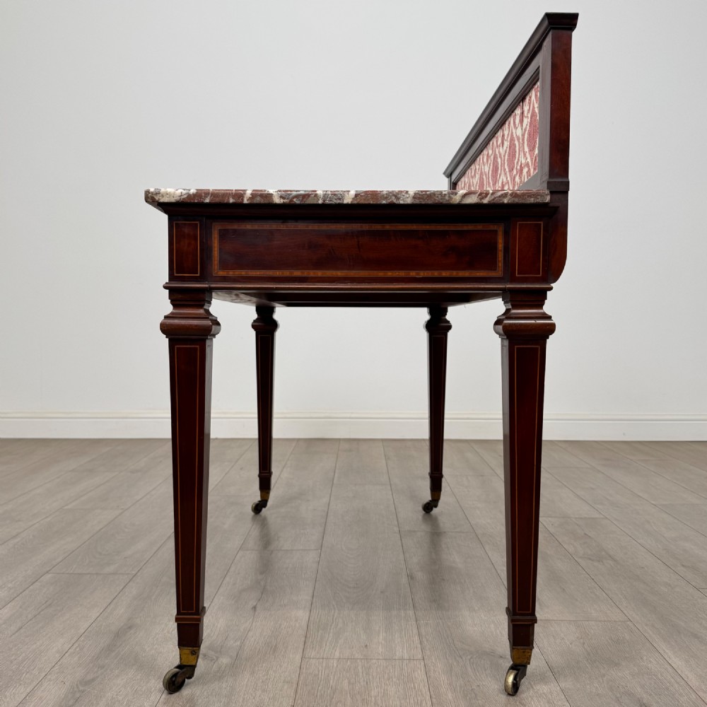 Antique 20th Century Edwardian Washstand In Mahogany View III
