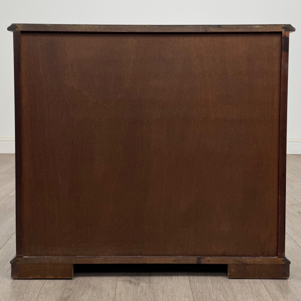 Antique 20th Century Small Open Bookcase In Mahogany View VI