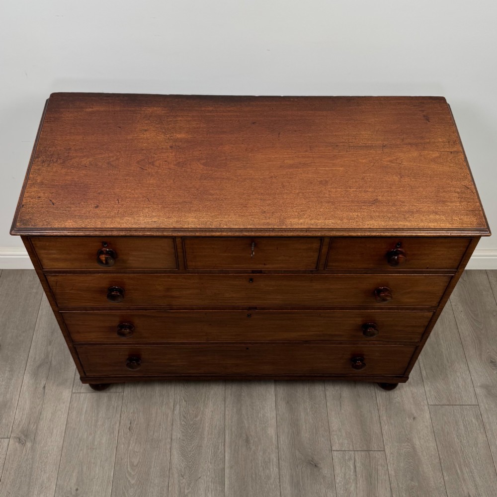 Antique 18th Century Georgian Mahogany Chest Of Drawers View IX