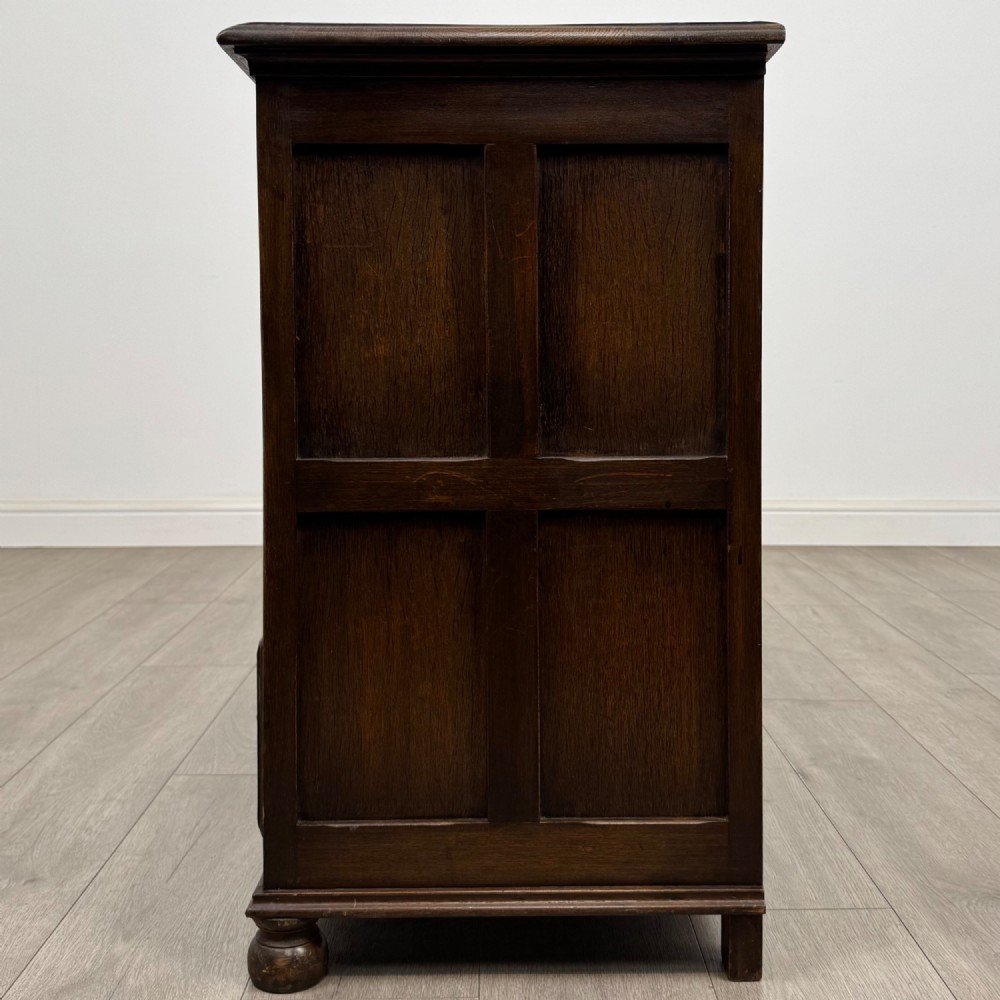 Antique 20th Century Small Chest Of Drawers In Oak View III