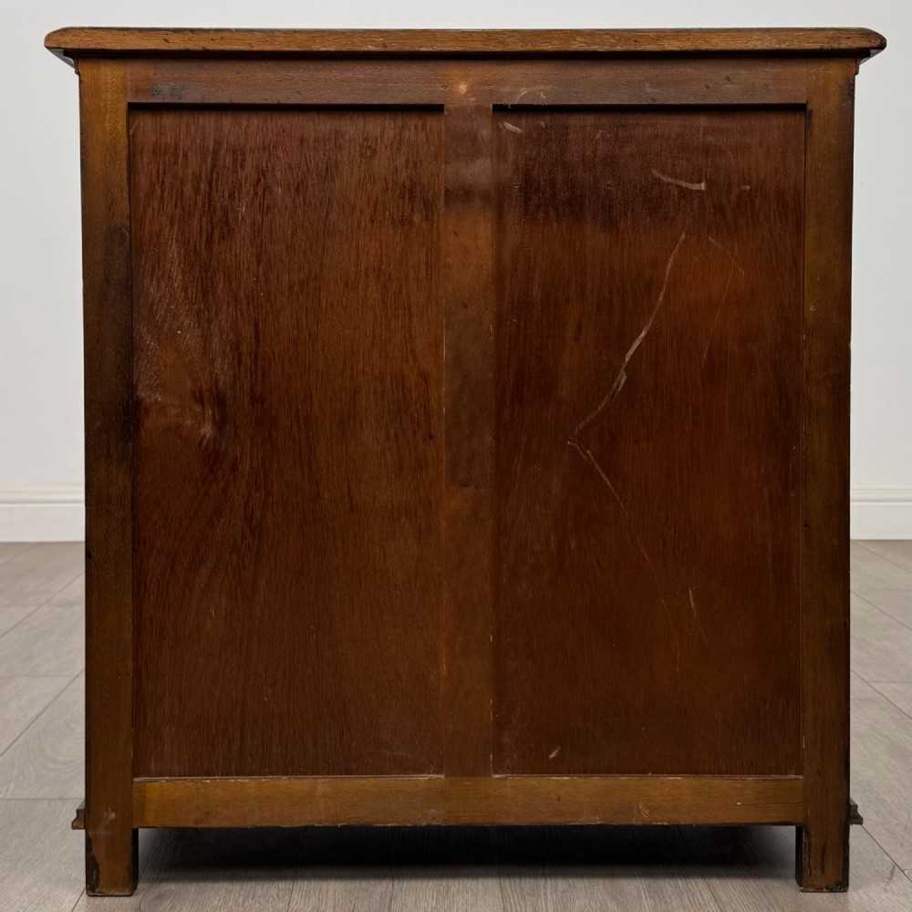 Antique 20th Century Small Chest Of Drawers In Oak View V