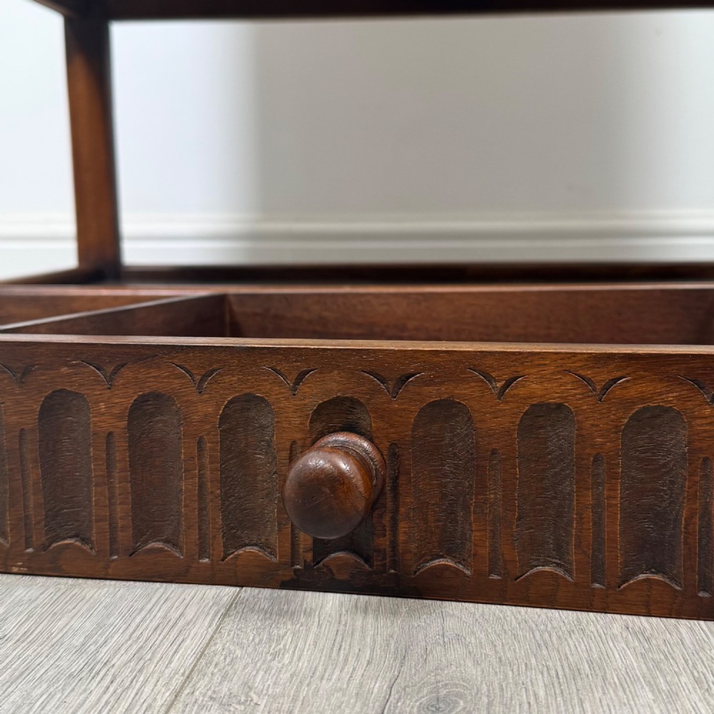 Antique 20th Century Small Welsh Dresser In Oak View XII