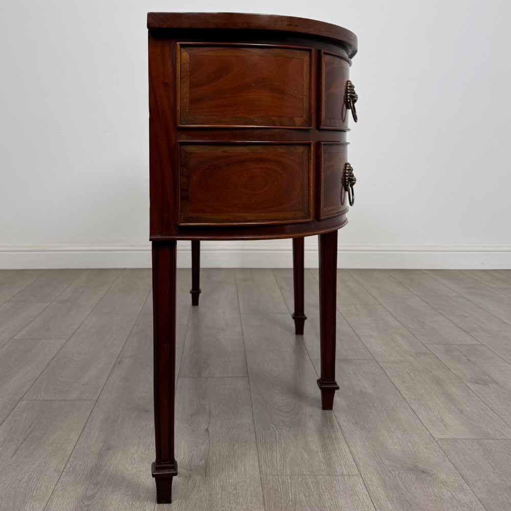 Antique 20th Century Georgian Style Sideboard In Mahogany View VII