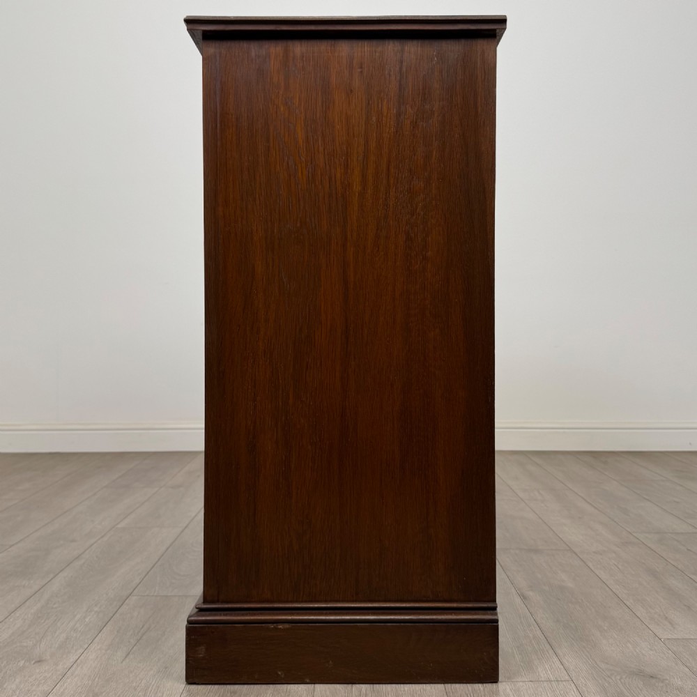 Antique 20th Century Edwardian Chest Of Drawers In Oak View III