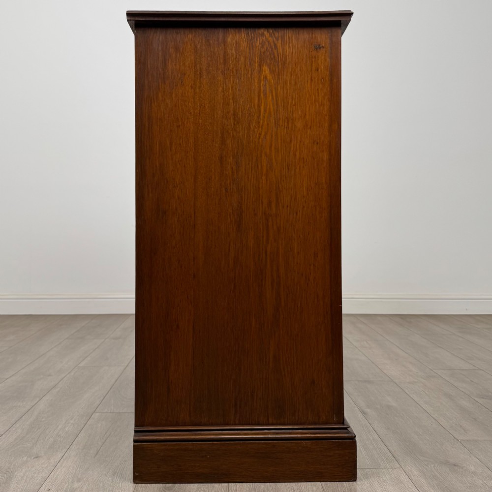Antique 20th Century Edwardian Chest Of Drawers In Oak View VII
