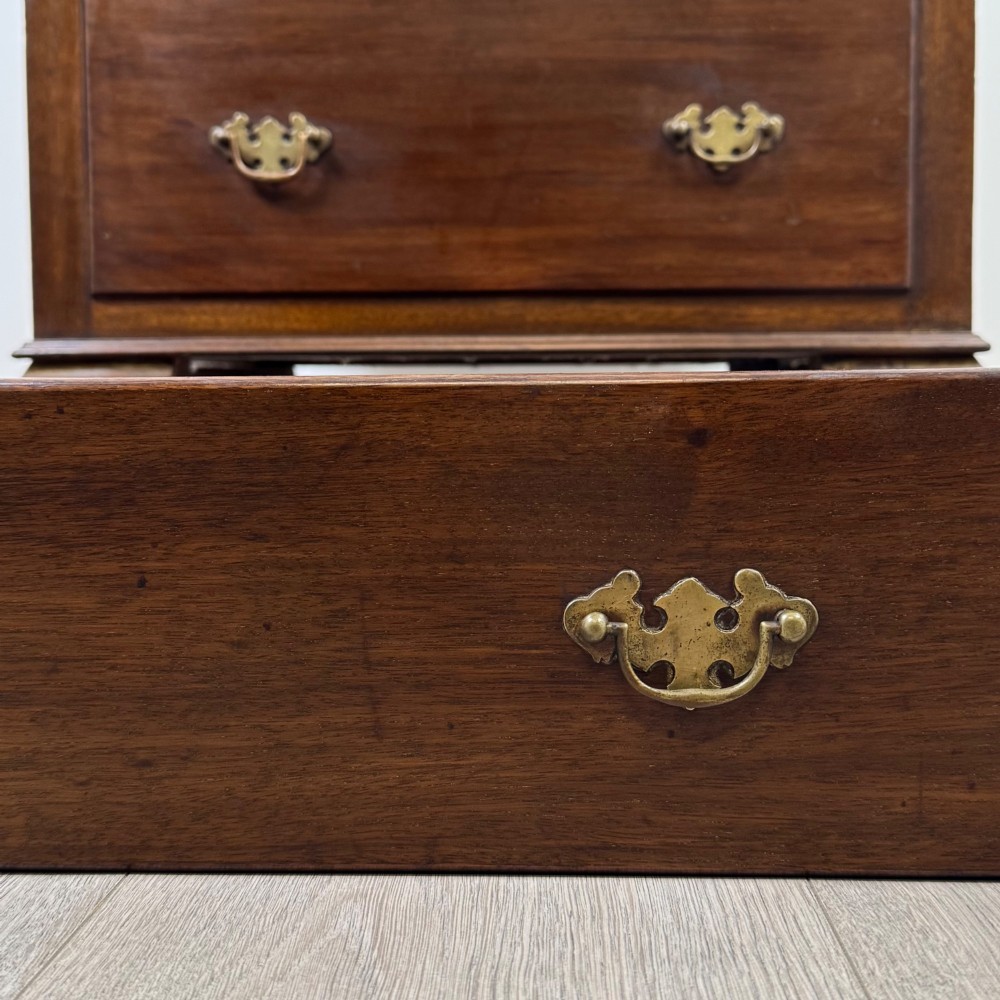 Antique 20th Century Tall Edwardian Mahogany Chest Of Drawers View XI
