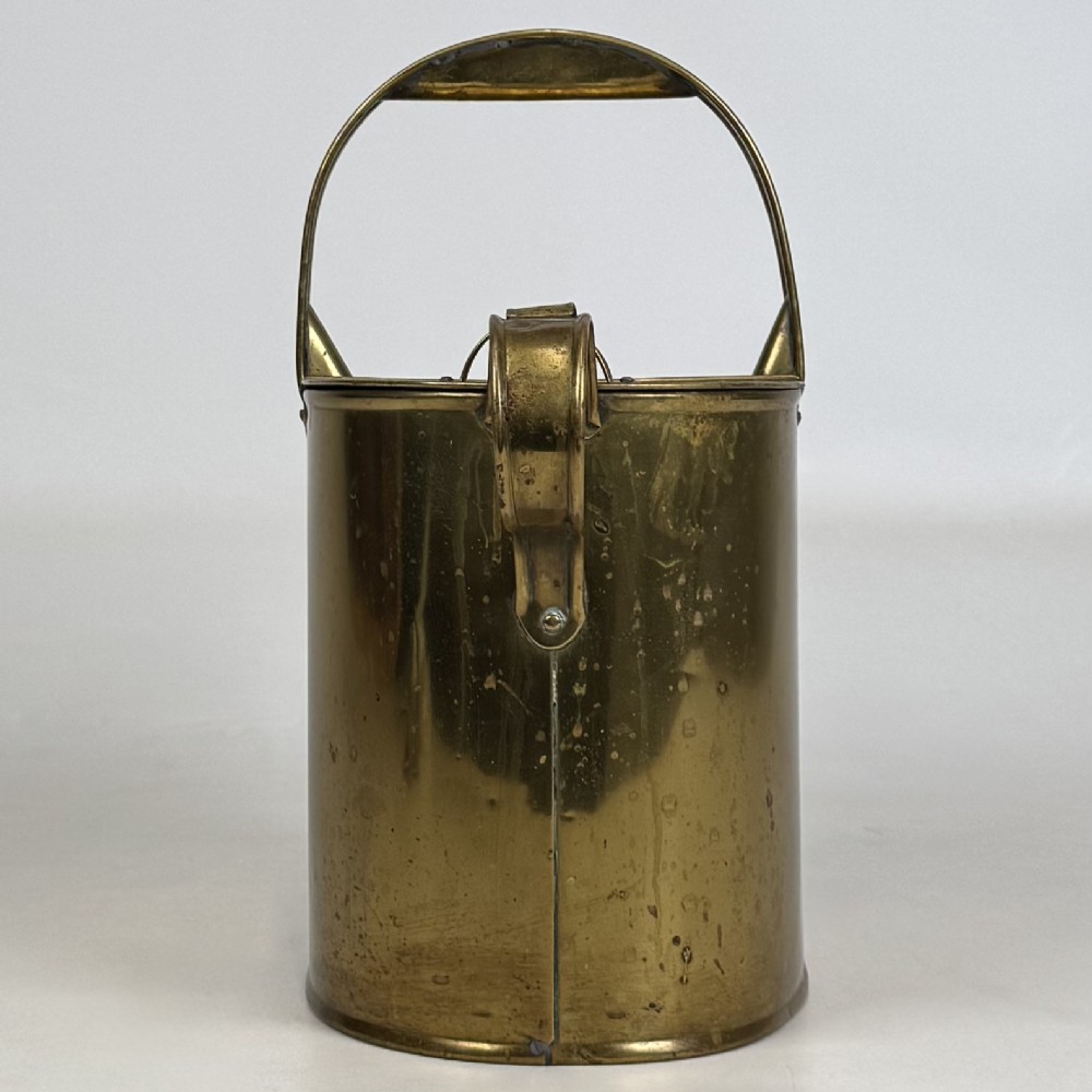 Antique 19th Century Victorian Brass Watering Can View V