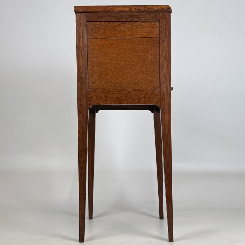 Antique 19th Century Small Dutch Cabinet In Oak View VIII