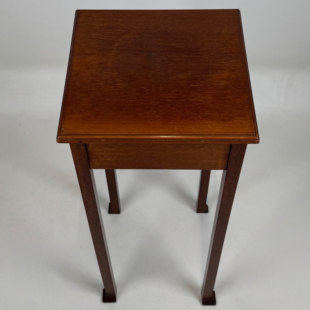 Antique 20th Century Edwardian Side Table In Mahogany View IX