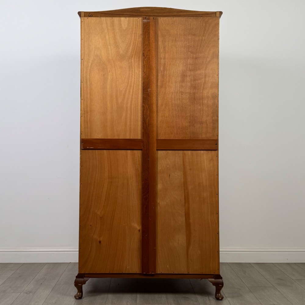 Antique 20th Century Wardrobe In Burr Walnut View VI