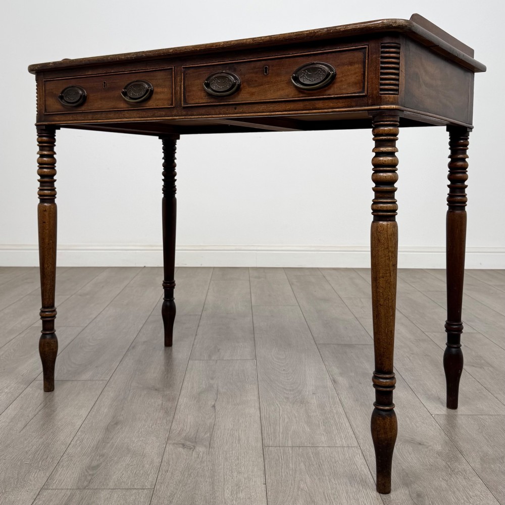 Antique 18th Century Georgian Writing Table In Mahogany View II