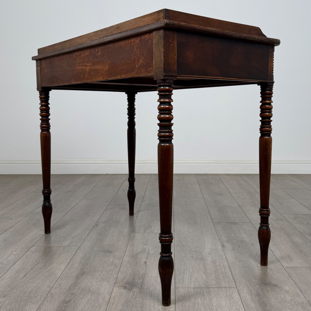 Antique 18th Century Georgian Writing Table In Mahogany View VI