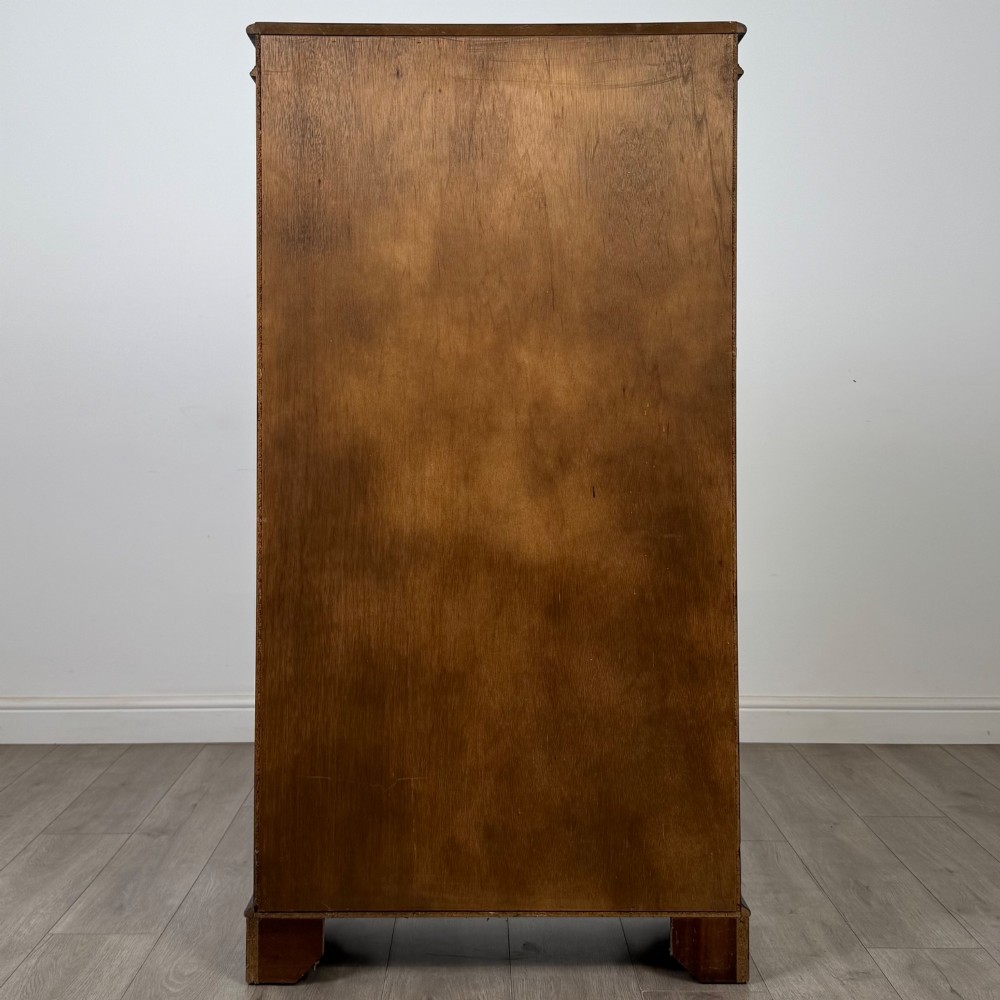 Antique 20th Century Open Bookcase In Mahogany View VI