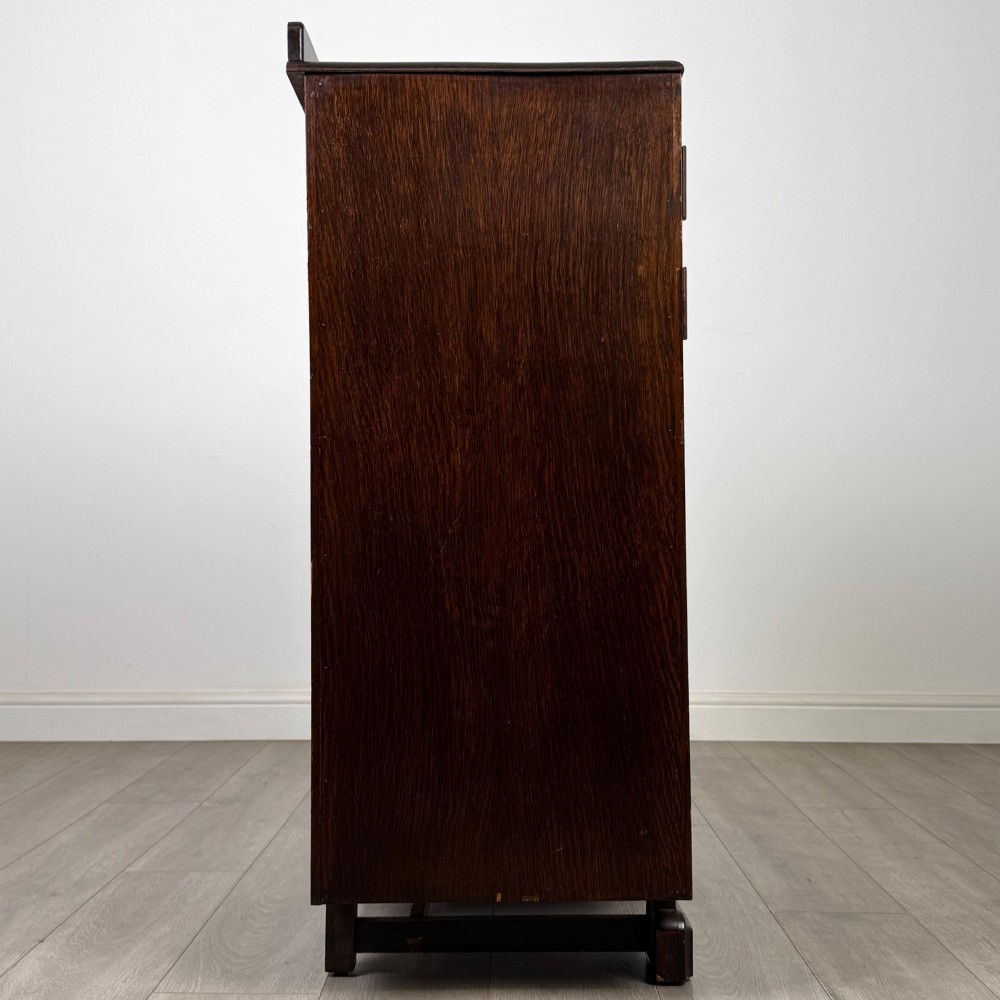 Antique 20th Century Cupboard In Oak View VIII