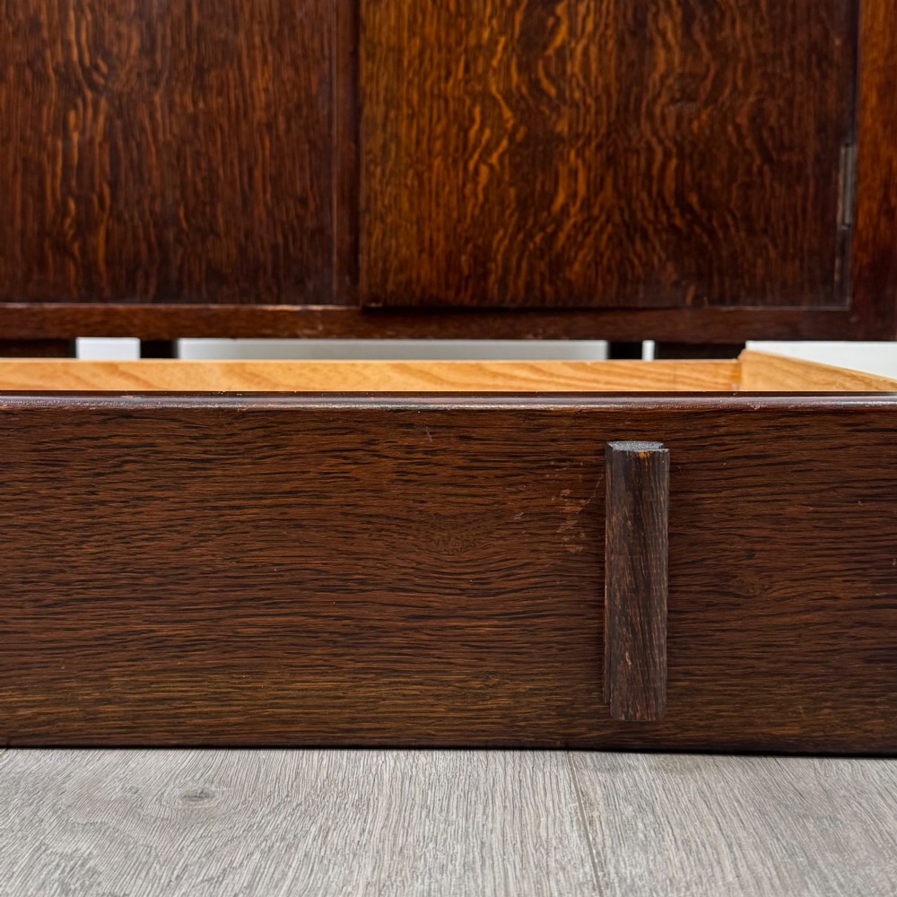 Antique 20th Century Cupboard In Oak View XII