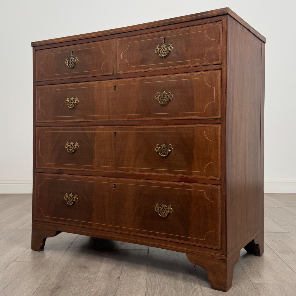 Antique 18th Century Georgian Chest Of Drawers In Mahogany View II