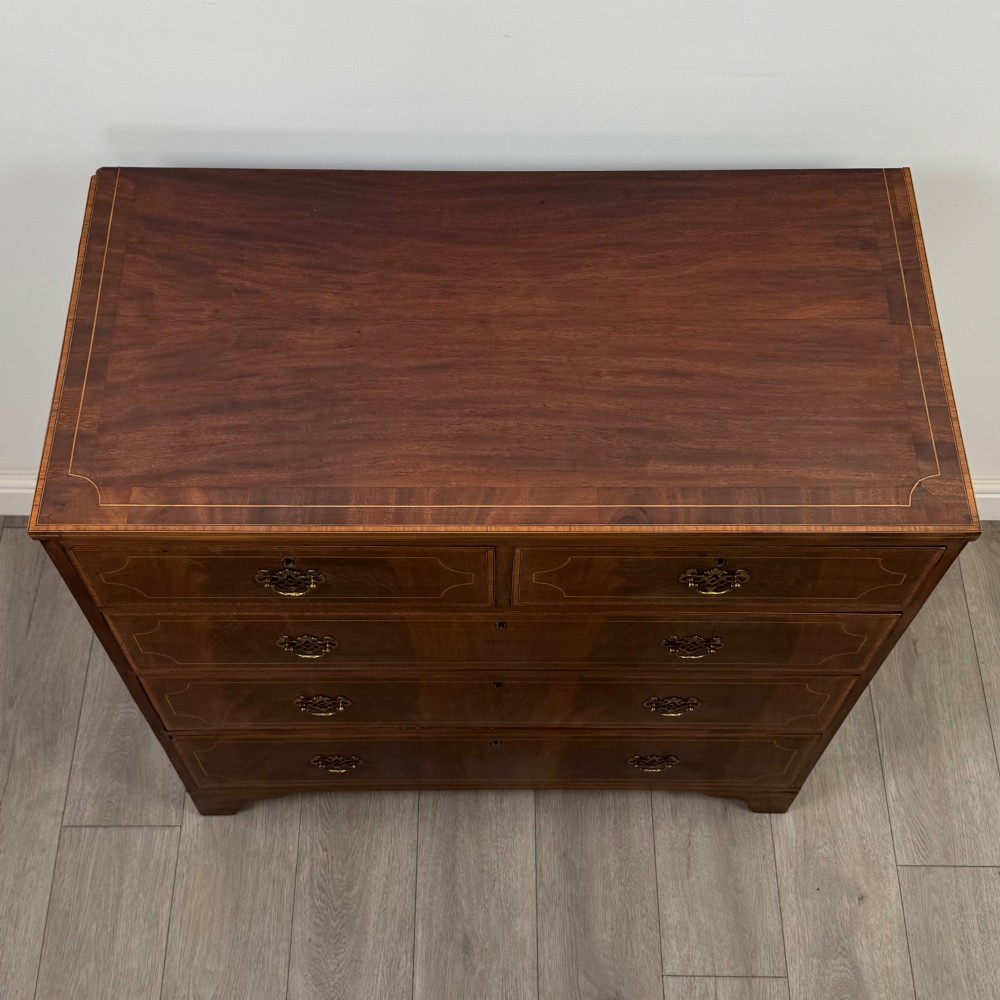Antique 18th Century Georgian Chest Of Drawers In Mahogany View IX
