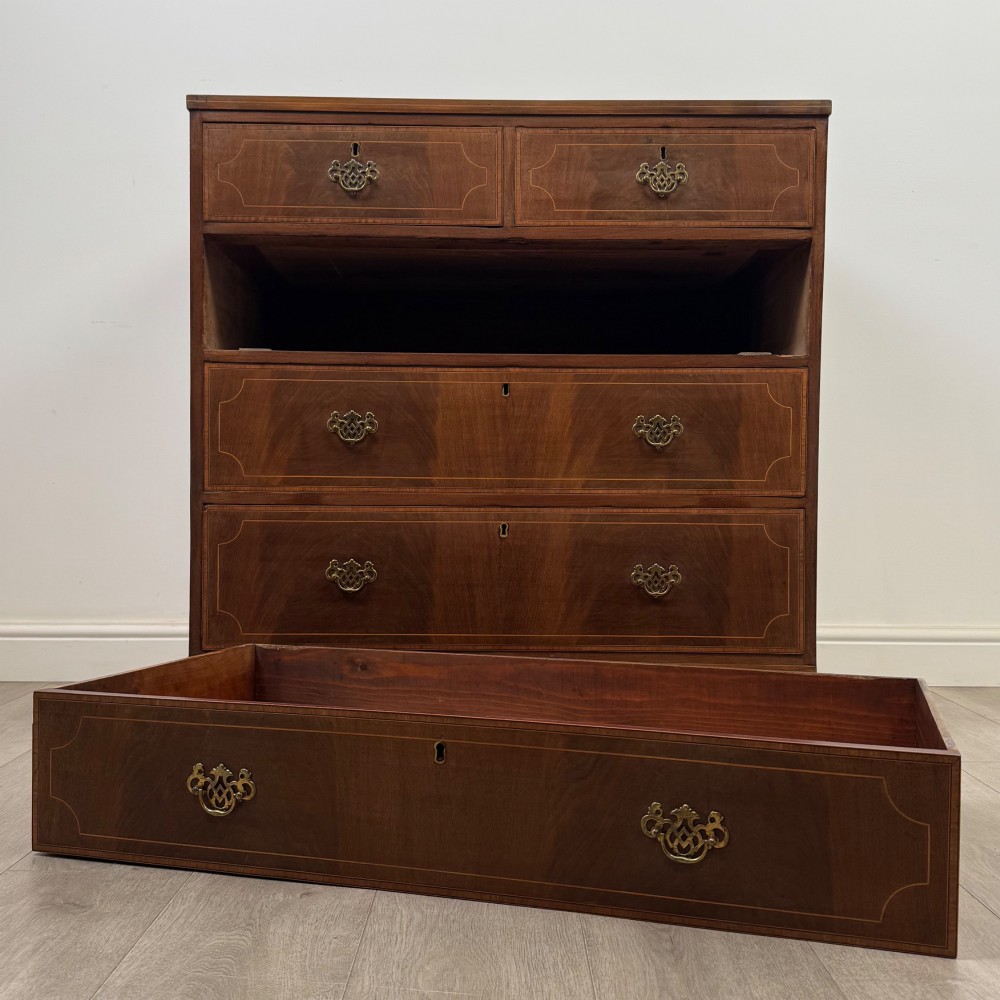 Antique 18th Century Georgian Chest Of Drawers In Mahogany View X