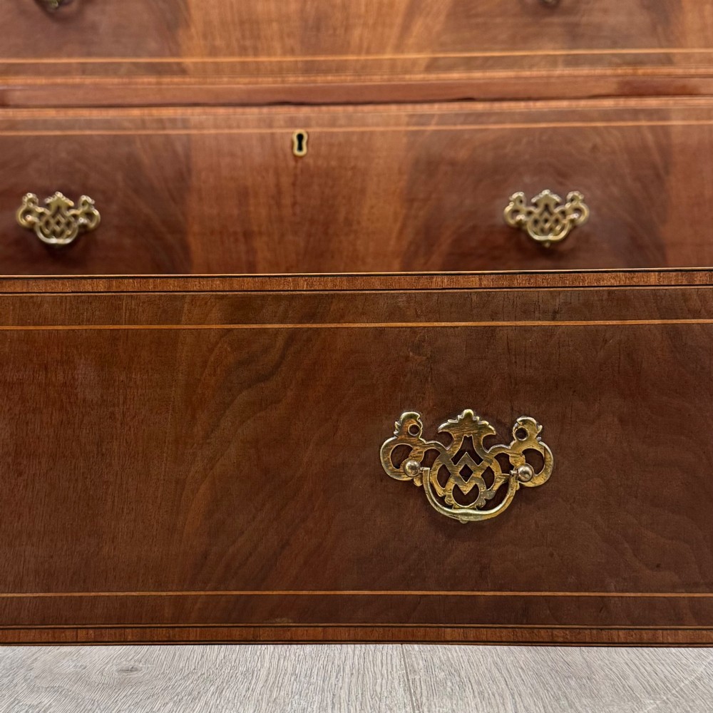 Antique 18th Century Georgian Chest Of Drawers In Mahogany View XI