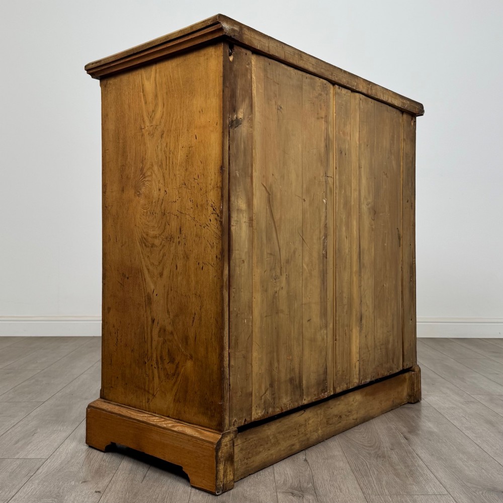 Antique 19th Century Victorian Chest Of Drawers In Ash View IV