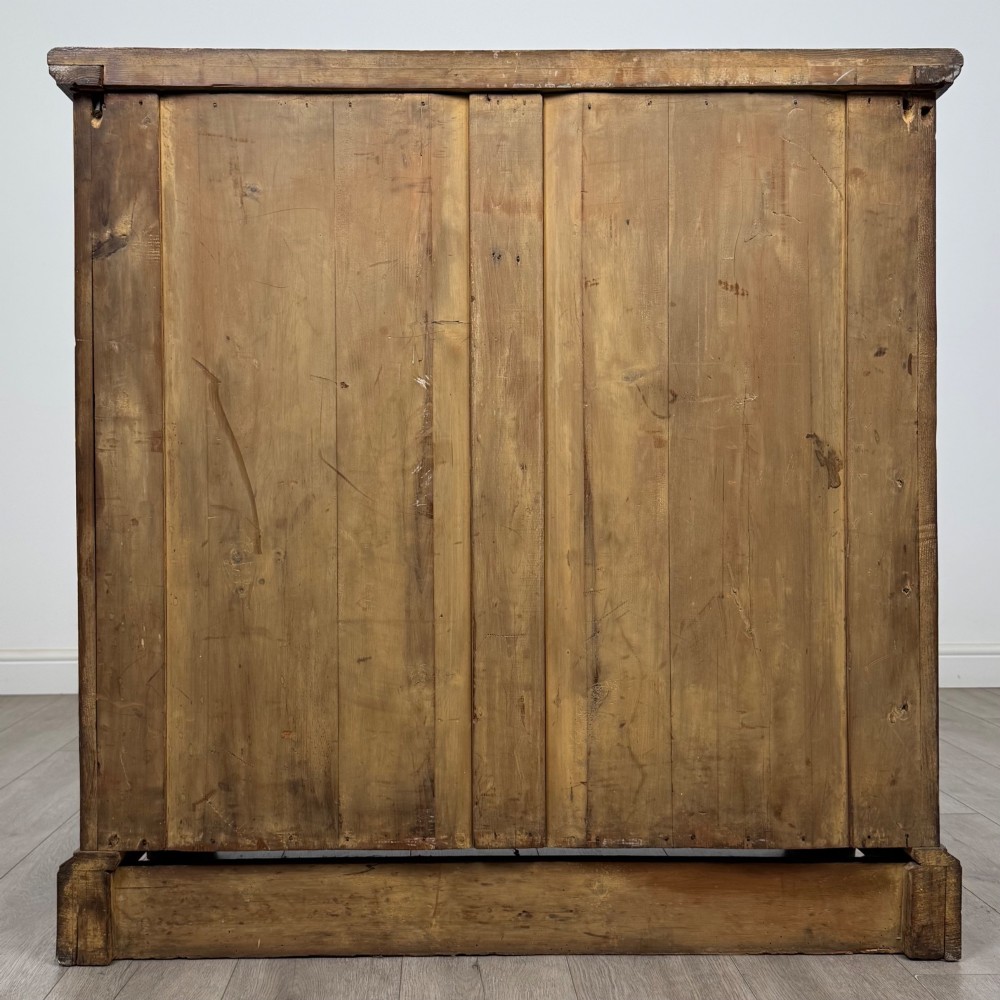 Antique 19th Century Victorian Chest Of Drawers In Ash View V