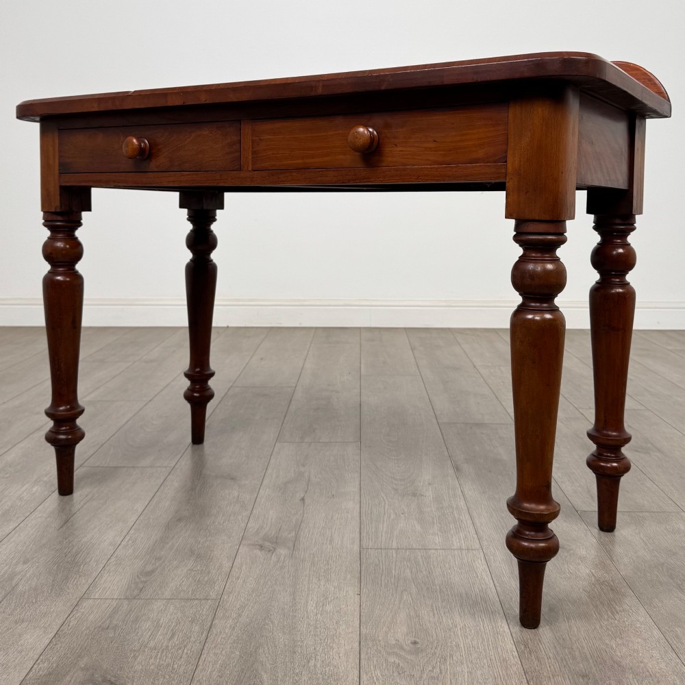 Antique 19th Century Victorian Writing Table In Mahogany View II
