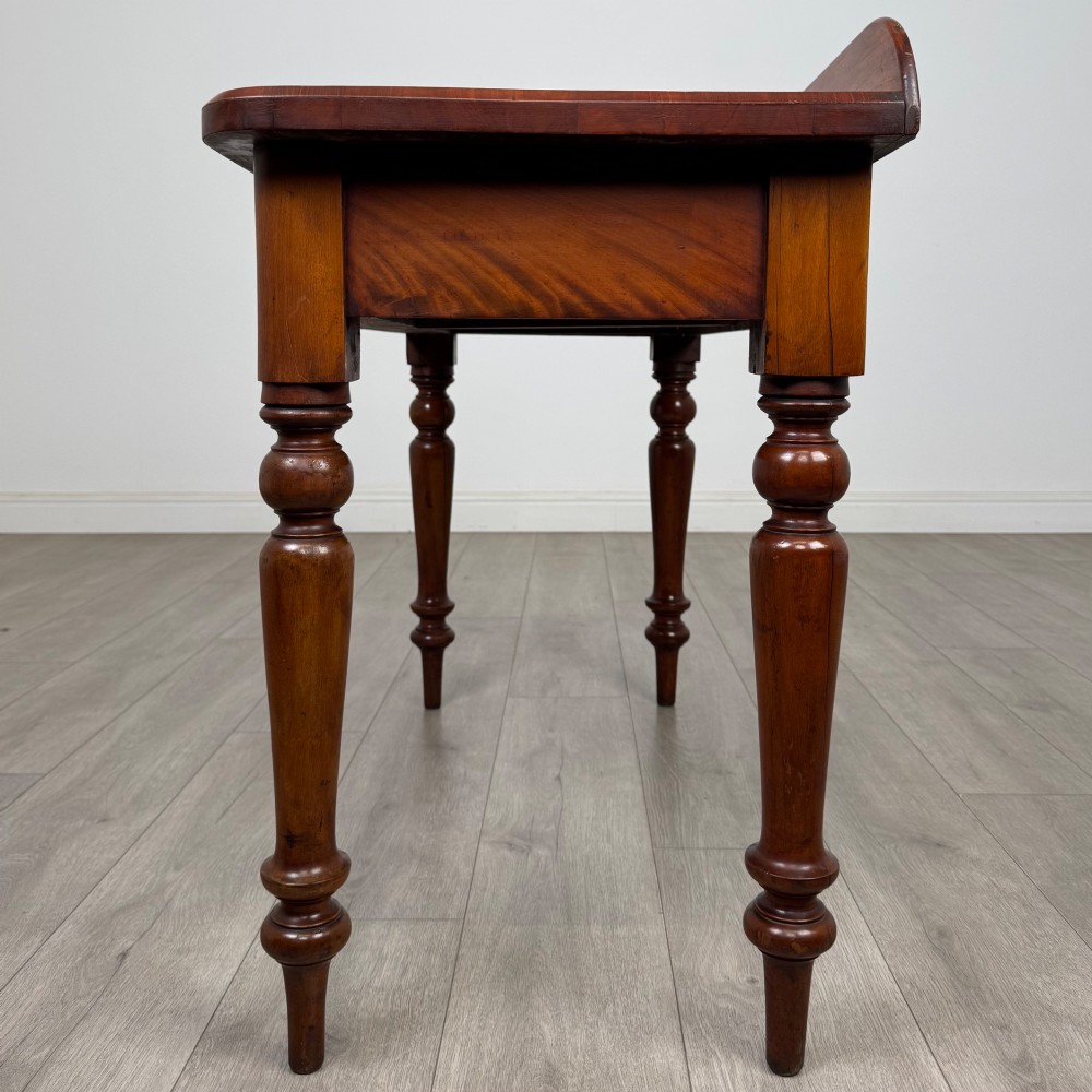 Antique 19th Century Victorian Writing Table In Mahogany View III