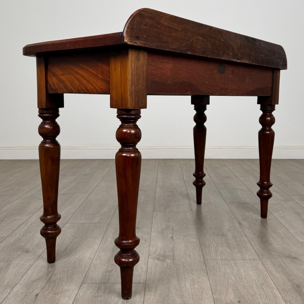 Antique 19th Century Victorian Writing Table In Mahogany View IV